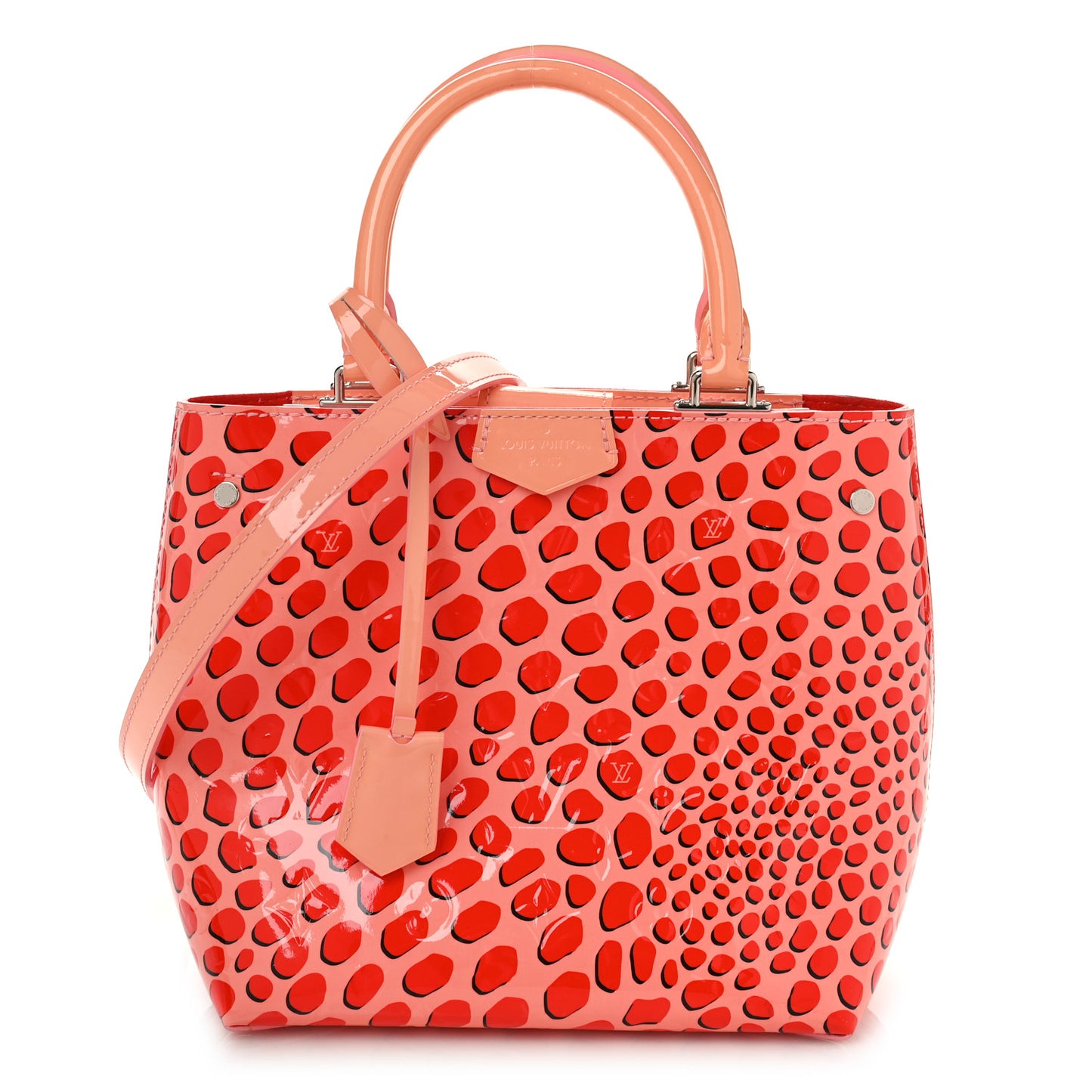 Vernis Jungle Dots Open Tote Sugar Pink Poppy