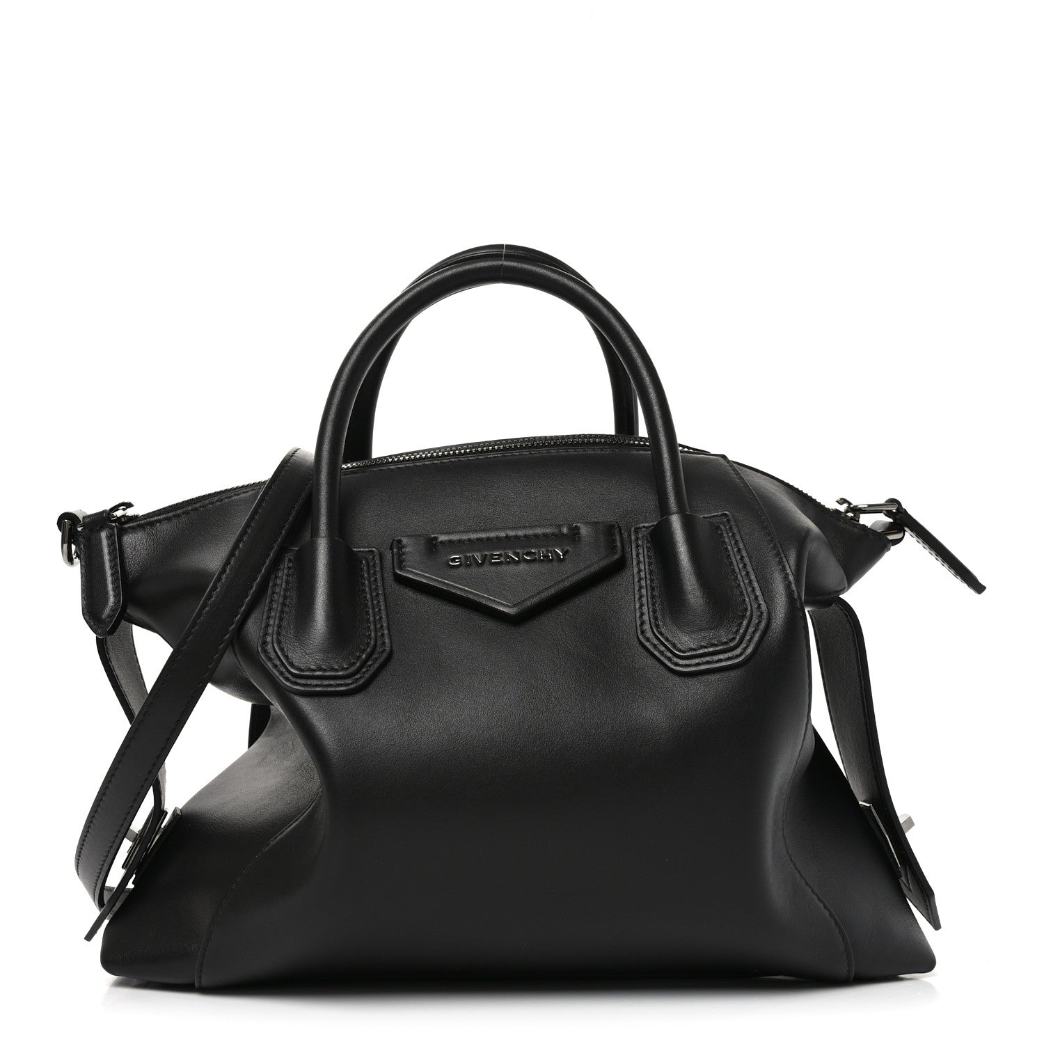 Givenchy Smooth Calfskin Small Soft Antigona Black 1 of 9