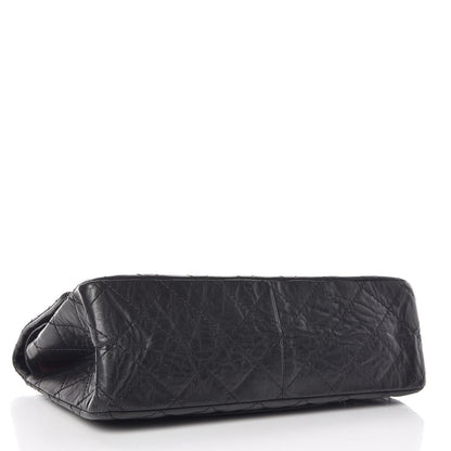 Chanel Aged Calfskin Quilted 2.55 Reissue 226 Flap Black 4 of 10