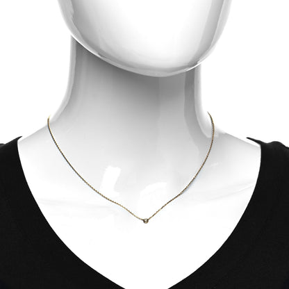 Cartier 18K Yellow Gold Diamond XS D'Amour Pendant Necklace 2 of 5