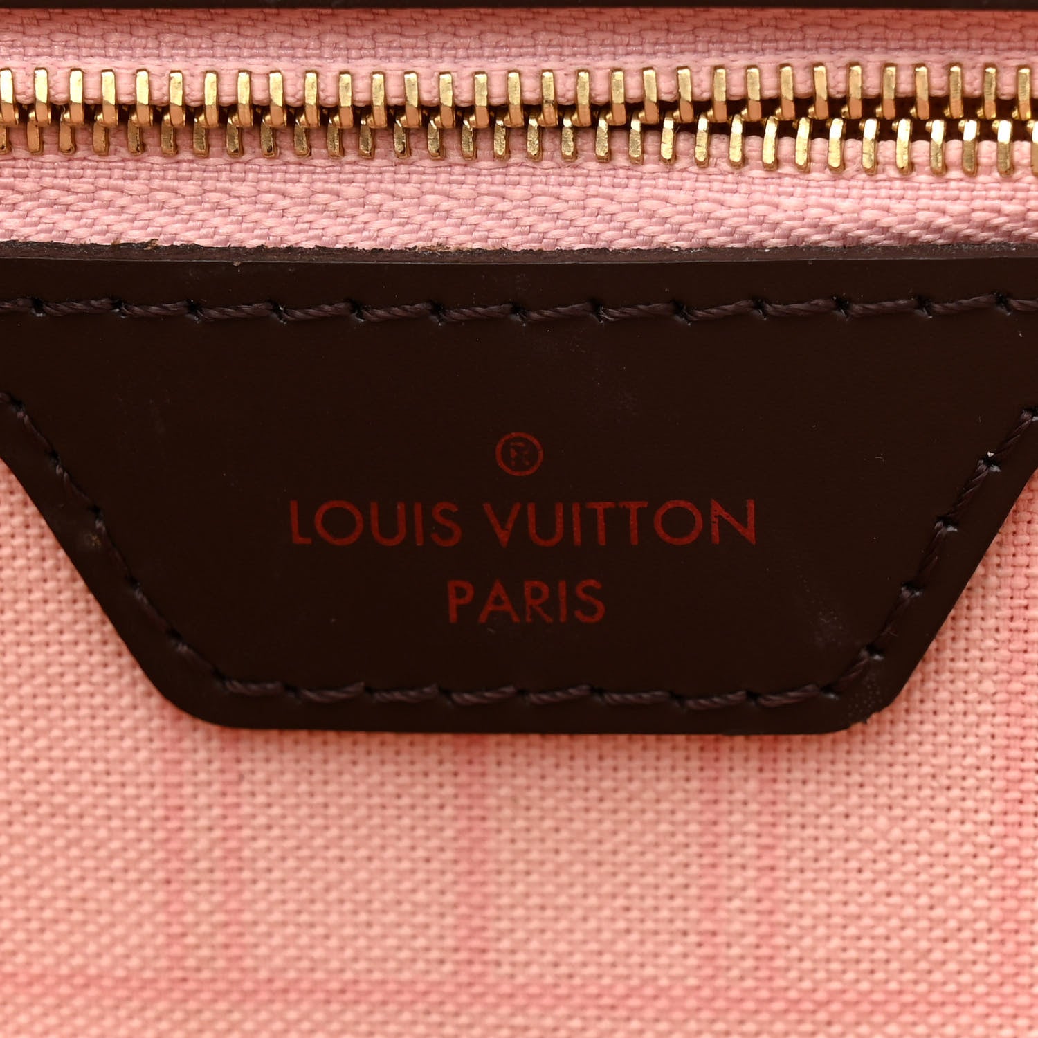 Louis Vuitton Damier Ebene Neo Neverfull MM Rose Ballerine 7 of 15