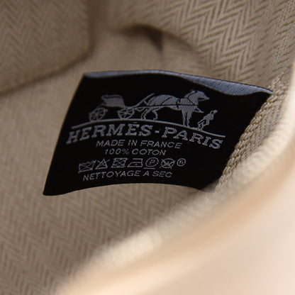 Hermes Canvas Small Bride-A-Brac Pouch Natural 6 of 8