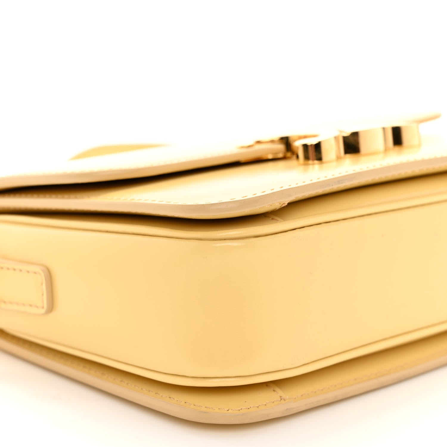 Celine Shiny Calfskin Teen Triomphe Pollen 8 of 9