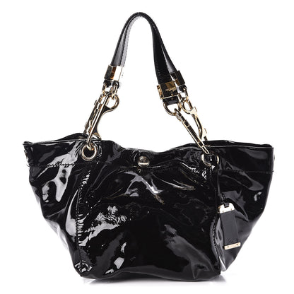 Jimmy Choo Patent Lola Oversized Tote Black 1 of 8