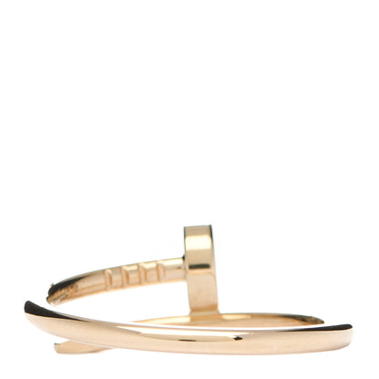 Cartier 18K Yellow Gold Small Juste Un Clou Ring 53 6.25 2 of 4