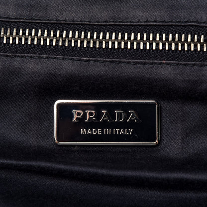 Prada Denim Bowler Black 6 of 8