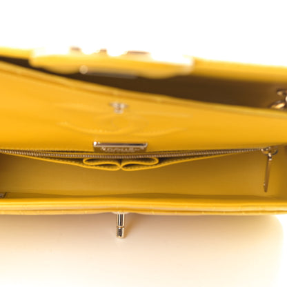 Chanel Alligator Medium Double Flap Yellow 4 of 4