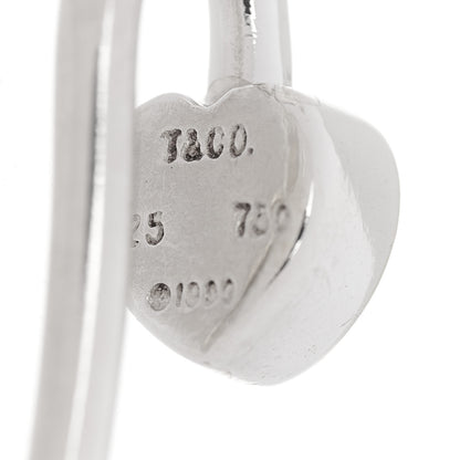 Tiffany Sterling Silver 18K Yellow Gold Two Heart Hook Bracelet 5 of 5