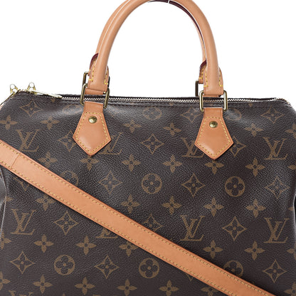 Louis Vuitton Monogram Speedy Bandouliere 30 5 of 8
