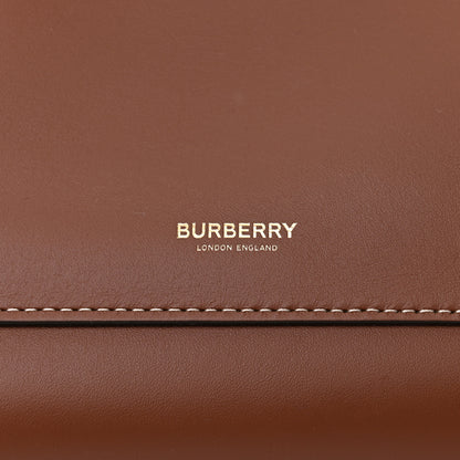 Burberry Soft Calfskin Small Pocket Tote Bag Tan 11 of 16