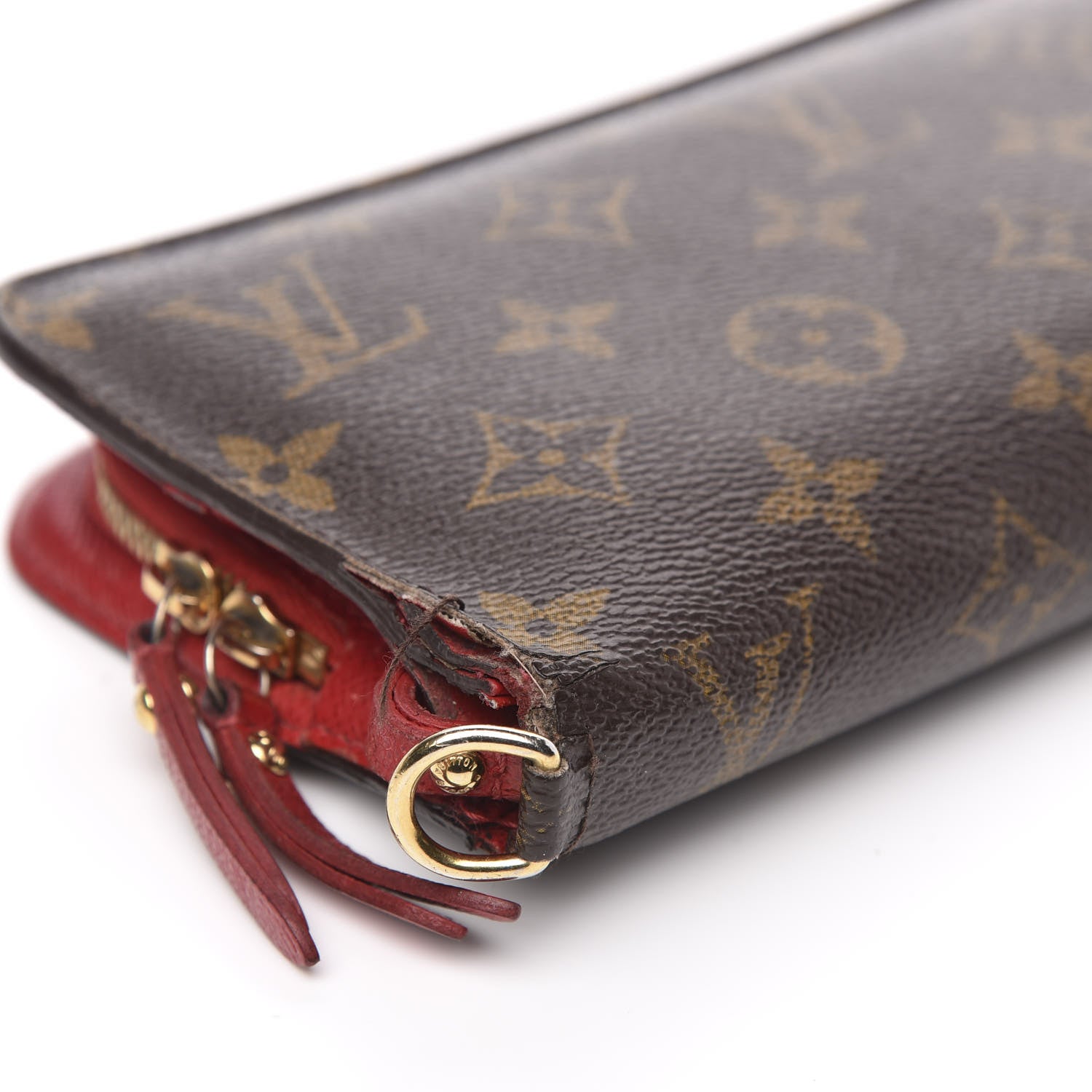 Louis Vuitton Monogram Insolite Wallet Red 8 of 15