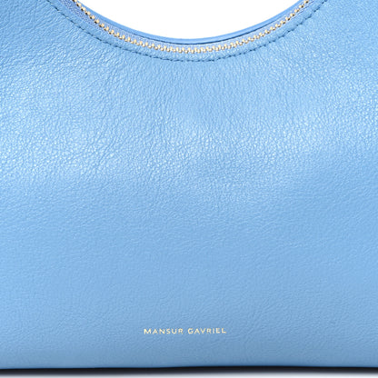 Mansur Gavriel Tumbled Calfskin Mini Candy Bag Lago 7 of 9