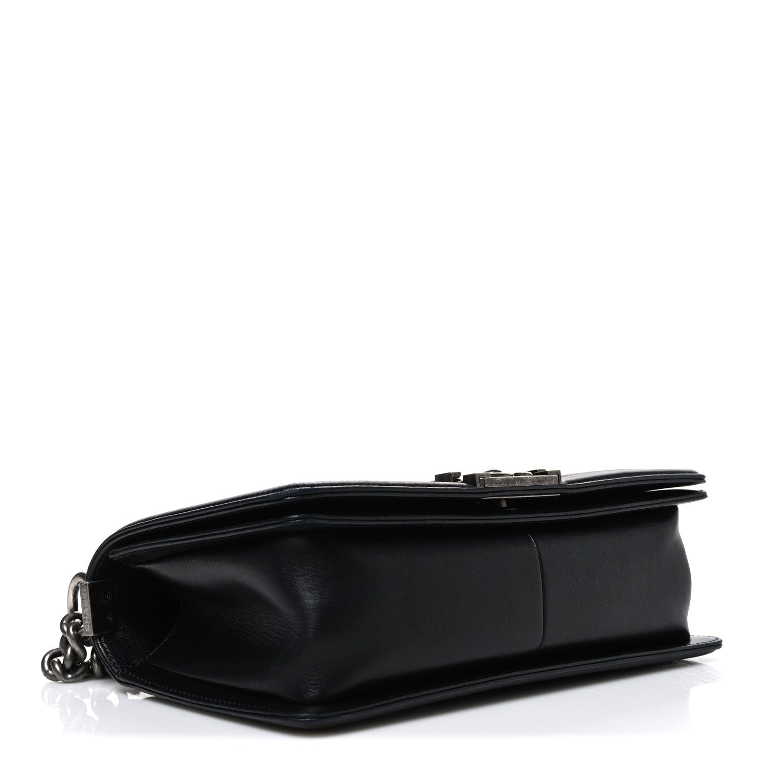 Chanel Lambskin Quilted Medium Boy Flap Black 4 of 10