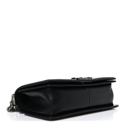 Chanel Lambskin Quilted Medium Boy Flap Black 4 of 10