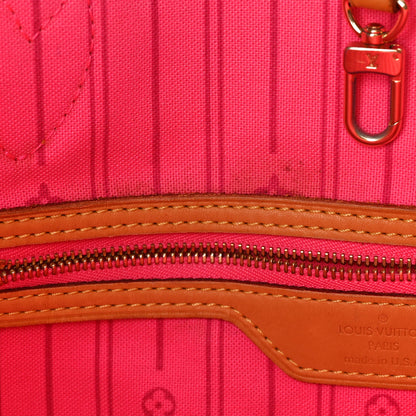 Louis Vuitton Monogram Roses Neverfull MM 13 of 13