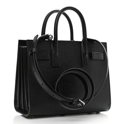 Saint Laurent Grain De Poudre Nano Sac De Jour Black 2 of 10