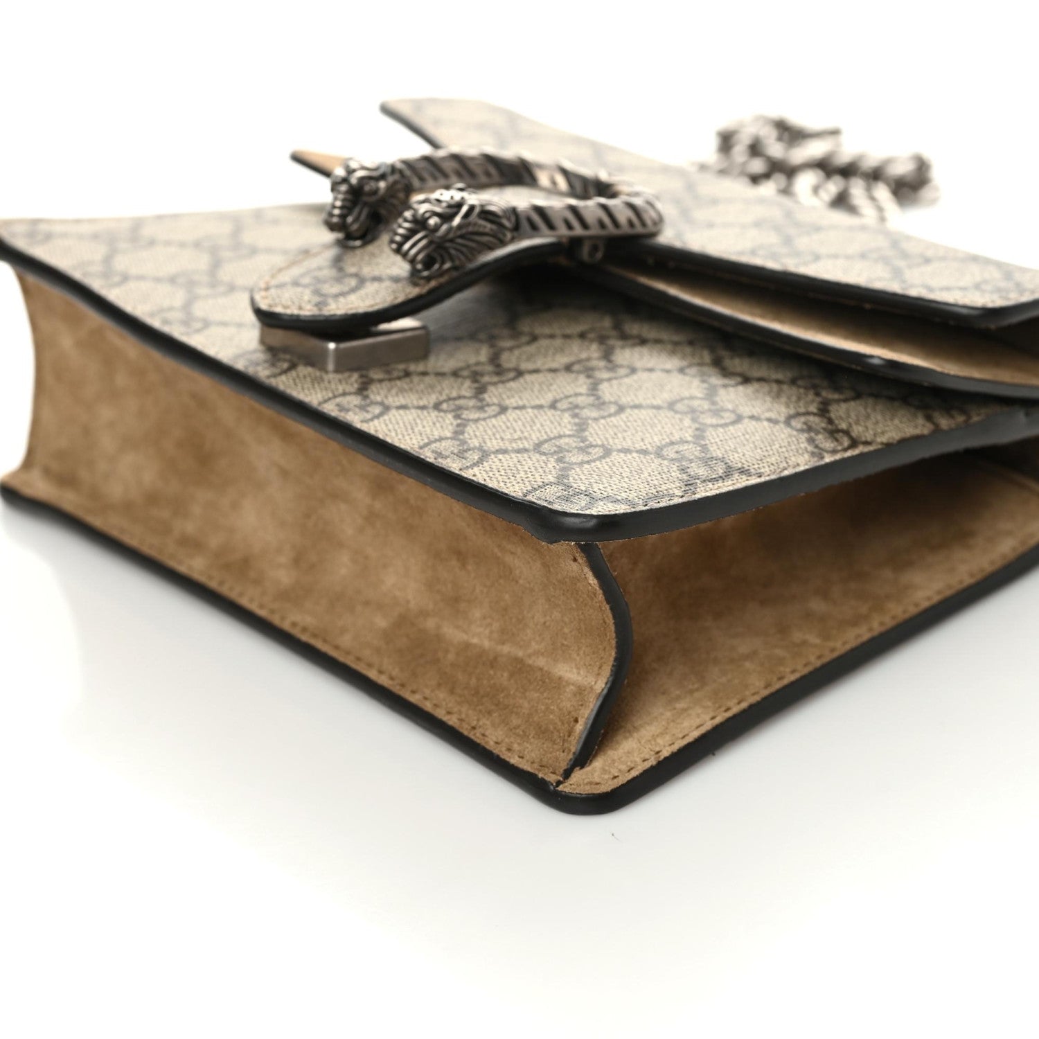 Gucci GG Supreme Monogram Mini Dionysus Shoulder Bag Taupe 6 of 10