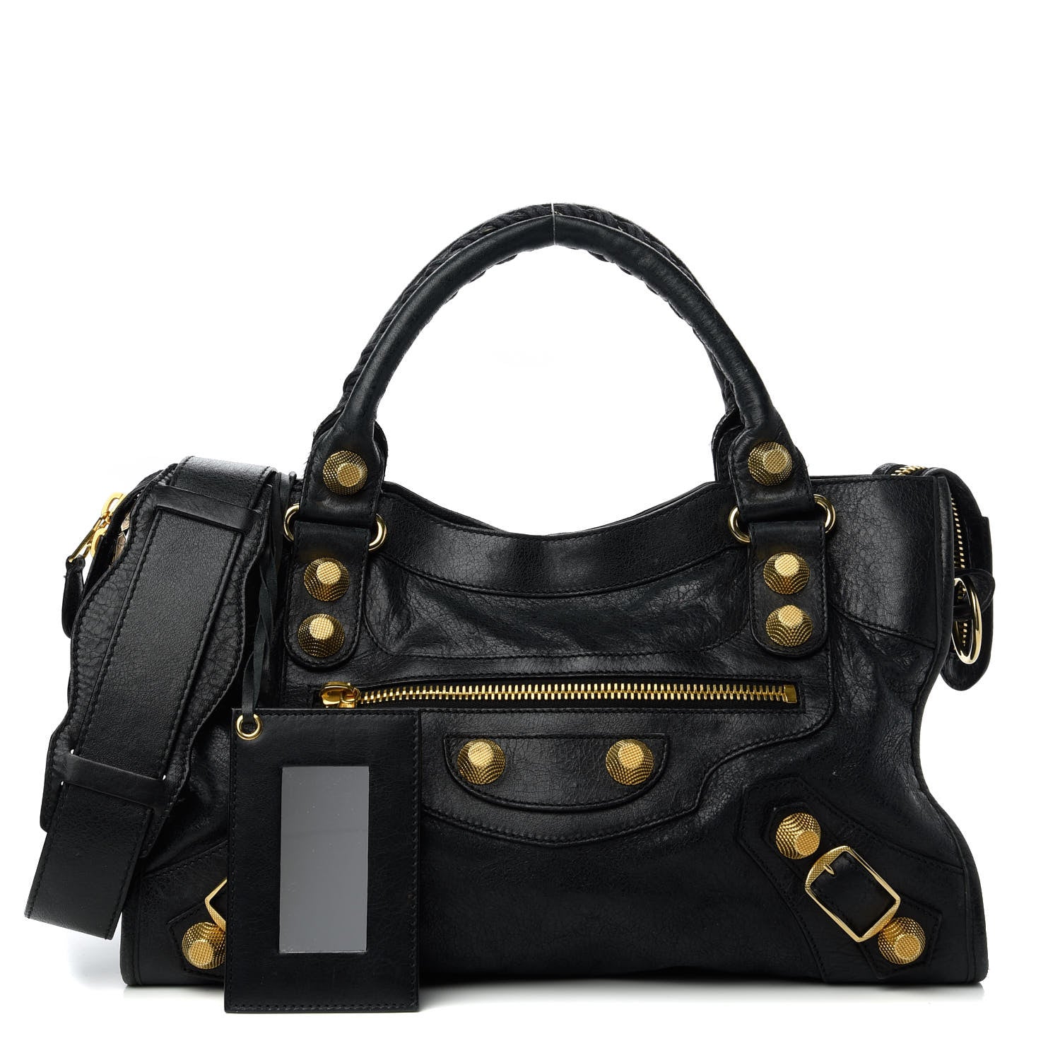 Balenciaga Agneau Giant 21 Gold Hardware City Black 1 of 10