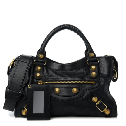 Balenciaga Agneau Giant 21 Gold Hardware City Black 1 of 10