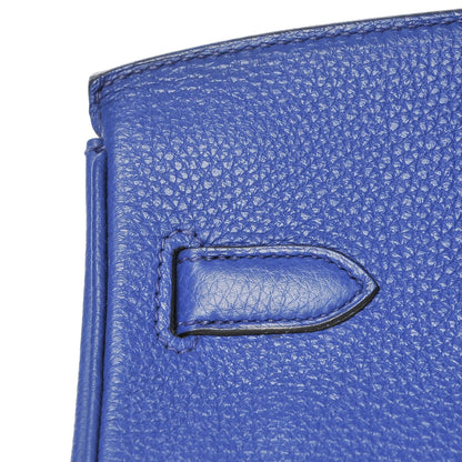 Hermes Togo Birkin 30 Bleu Electrique 65 of 87