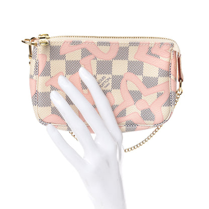 Louis Vuitton Damier Azur Tahitienne Mini Pochette Accessories 2 of 9