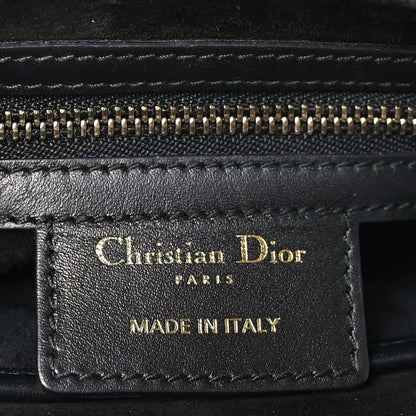 Christian Dior Calfskin Mini D Fence Saddle Bag Black 6 of 10