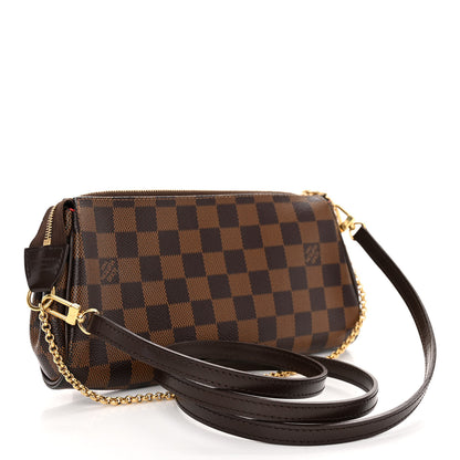 Louis Vuitton Damier Ebene Eva Clutch 3 of 9
