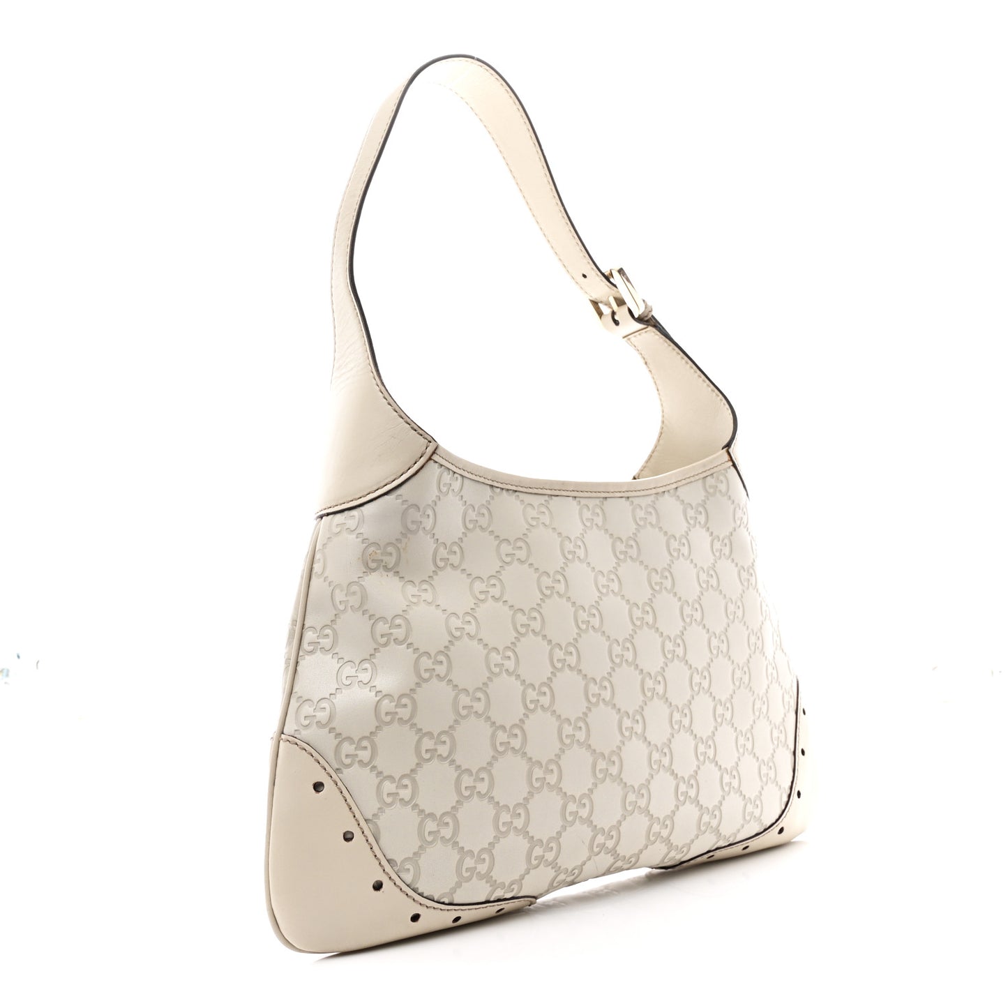Guccissima Punch Hobo Off White
