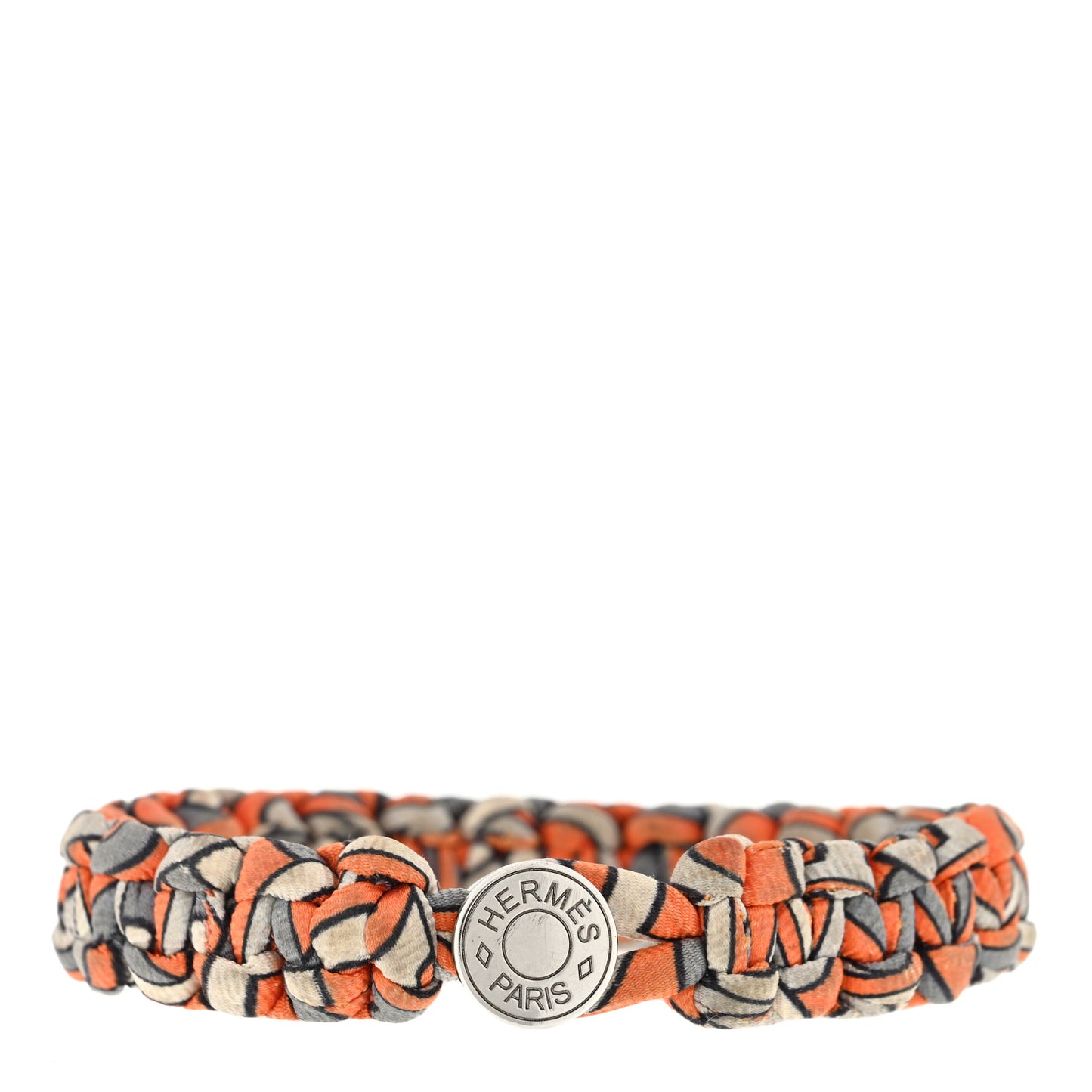 Silk Twill Kid Bracelet White Multicolor