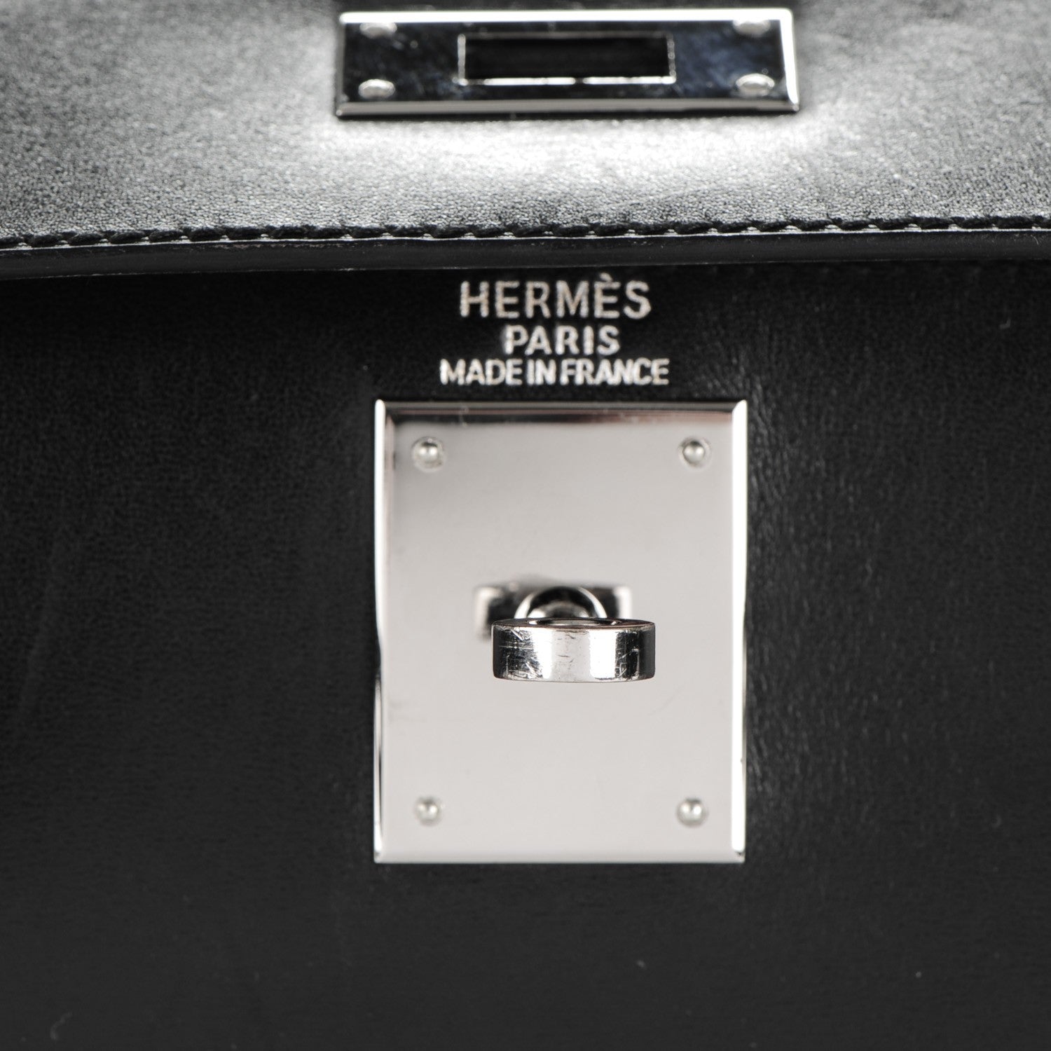 Hermes Box Kelly Sellier 28 Black 15 of 26