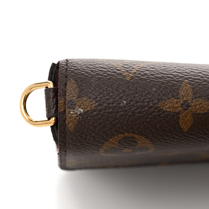 Louis Vuitton Monogram Pochette Felicie Chain Wallet Fuchsia 13 of 14