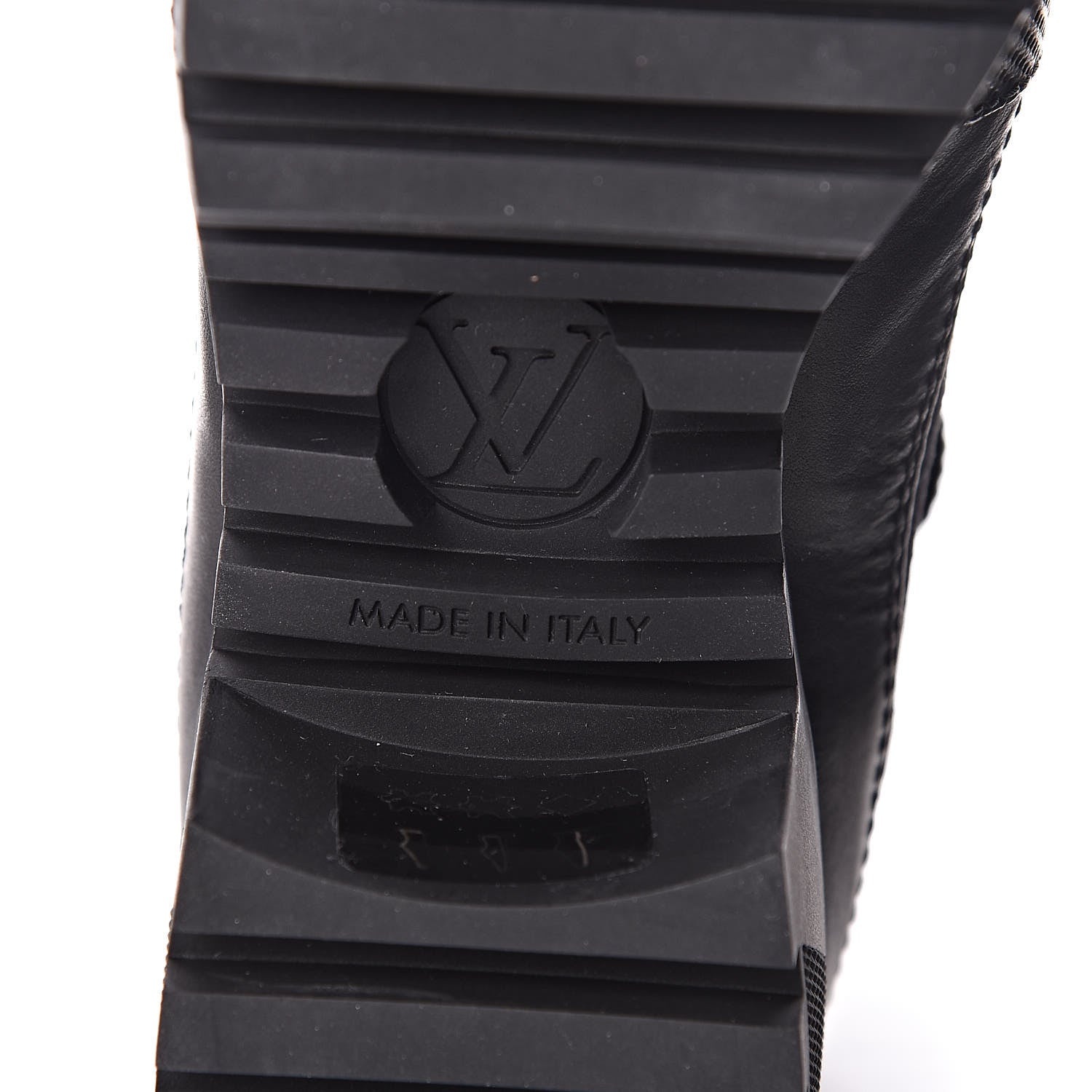 Louis Vuitton Suede Calfskin Laureate Platform Desert Boots 36 Black 6 of 9