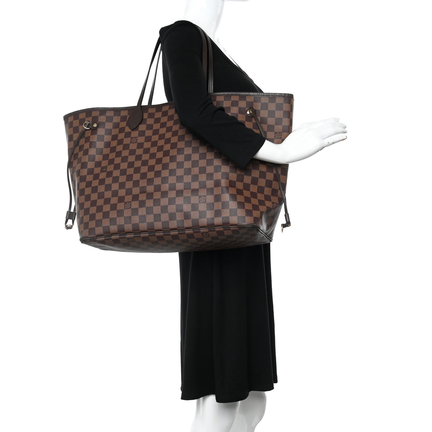 Louis Vuitton Damier Ebene Neo Neverfull GM 2 of 15