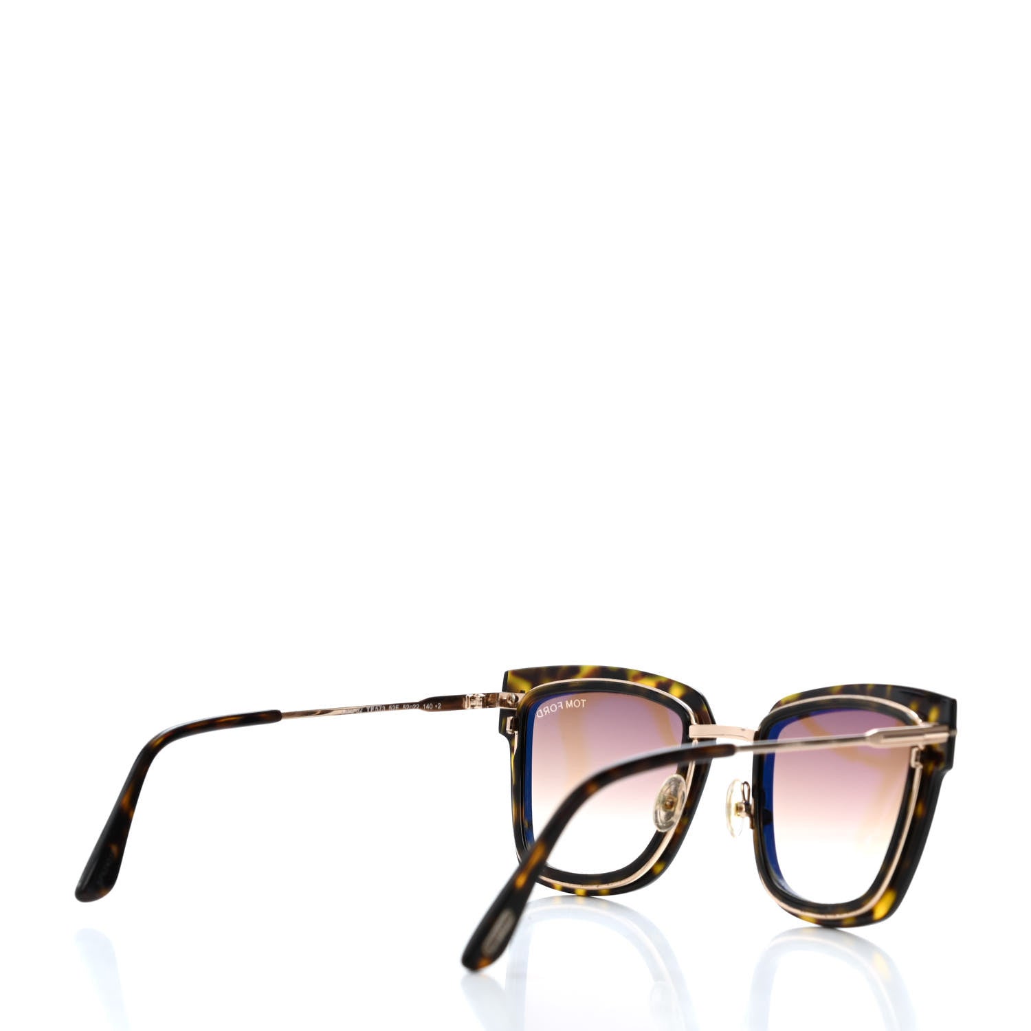 Tom Ford Lara Sunglasses TF573 Havana Brown 4 of 4