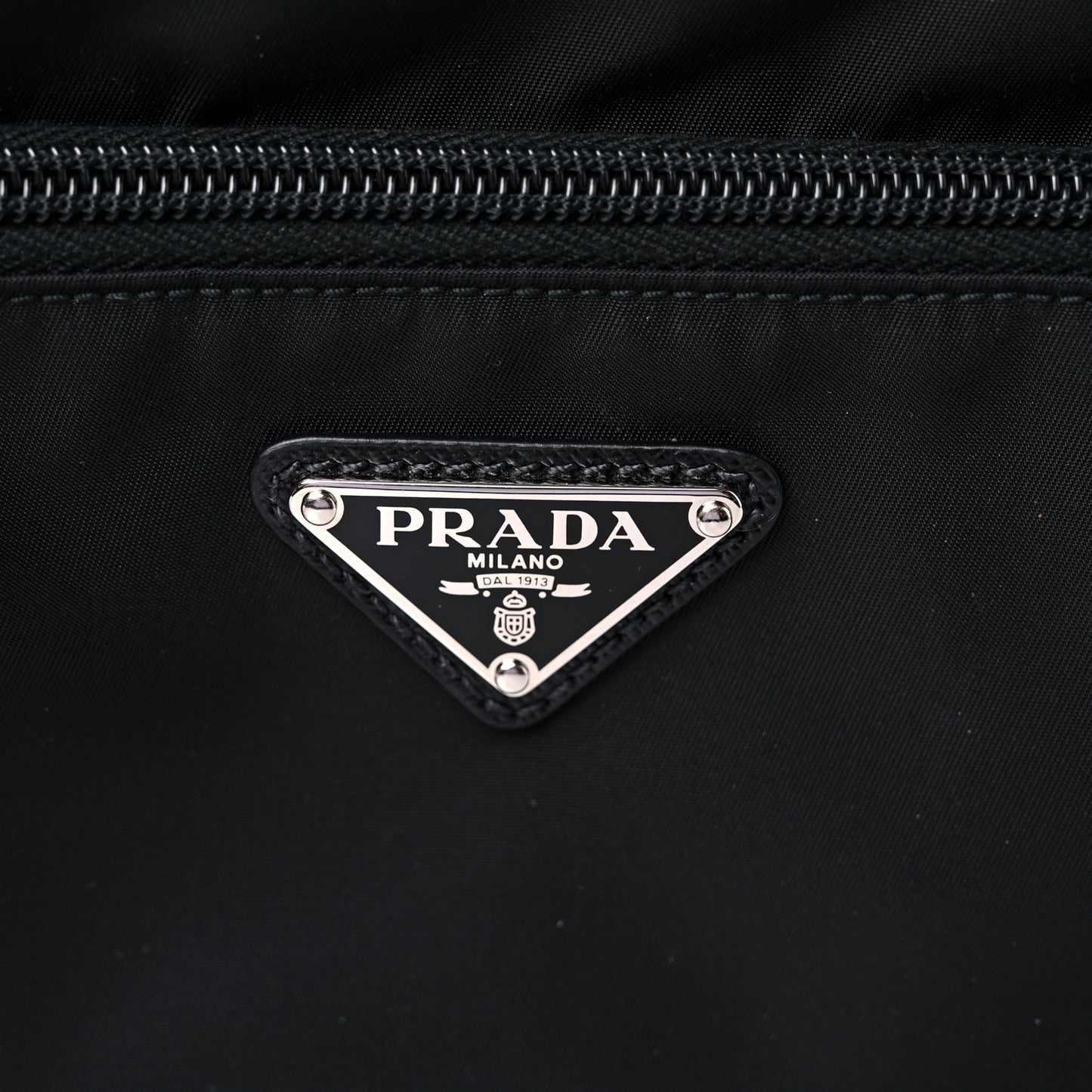 Tessuto Nylon Belt Bag Black
