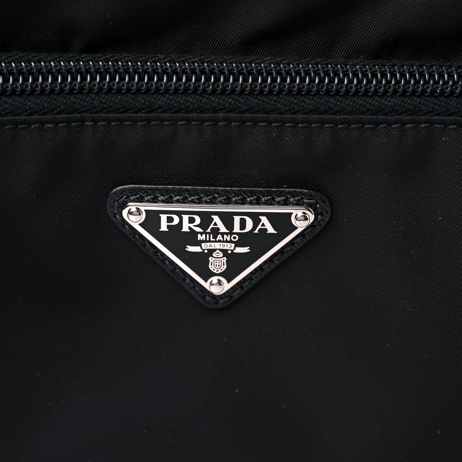 Prada Tessuto Nylon Belt Bag Black 9 of 10