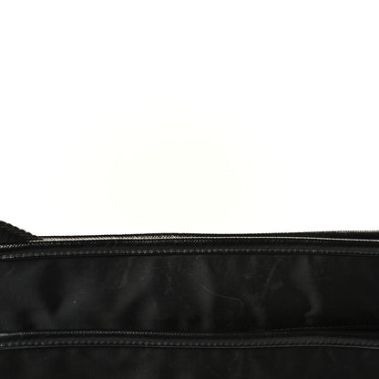Prada Nylon Flat Messenger Bag Black 9 of 9