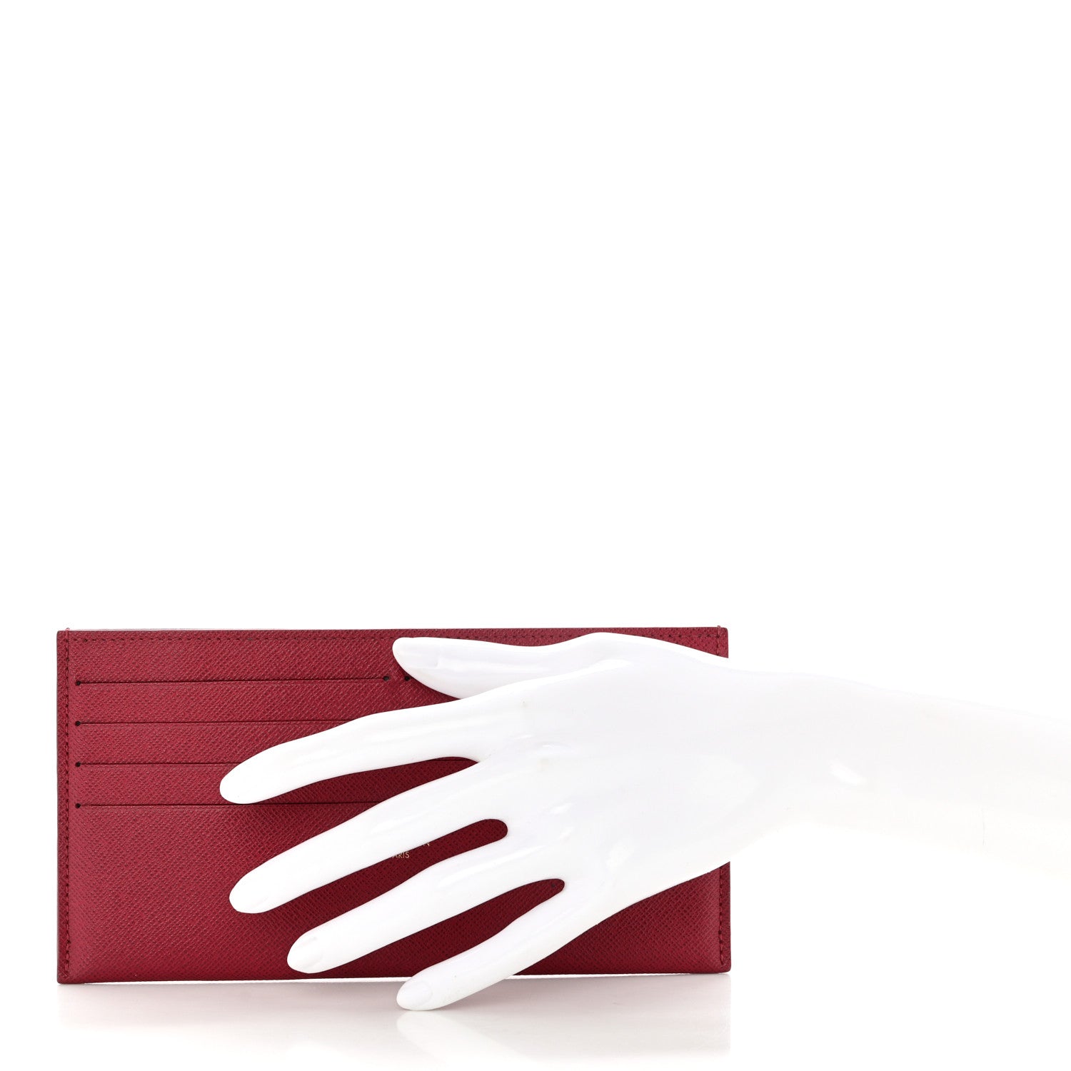 Louis Vuitton Calfskin Felicie Card Holder Insert Fuchsia 2 of 6