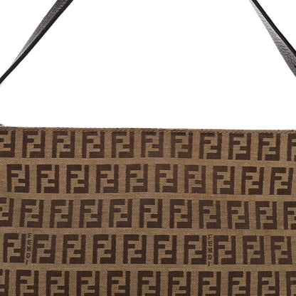 Fendi Zucchino Pochette Dark Brown 7 of 12