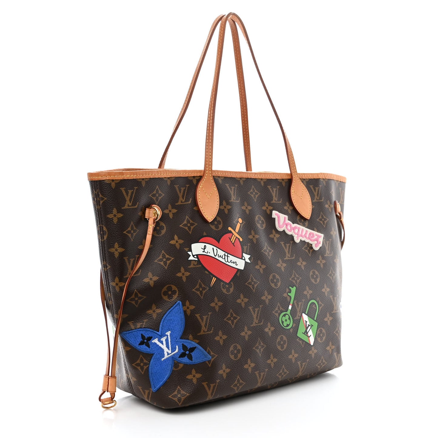 Monogram Travel Stickers Neverfull MM