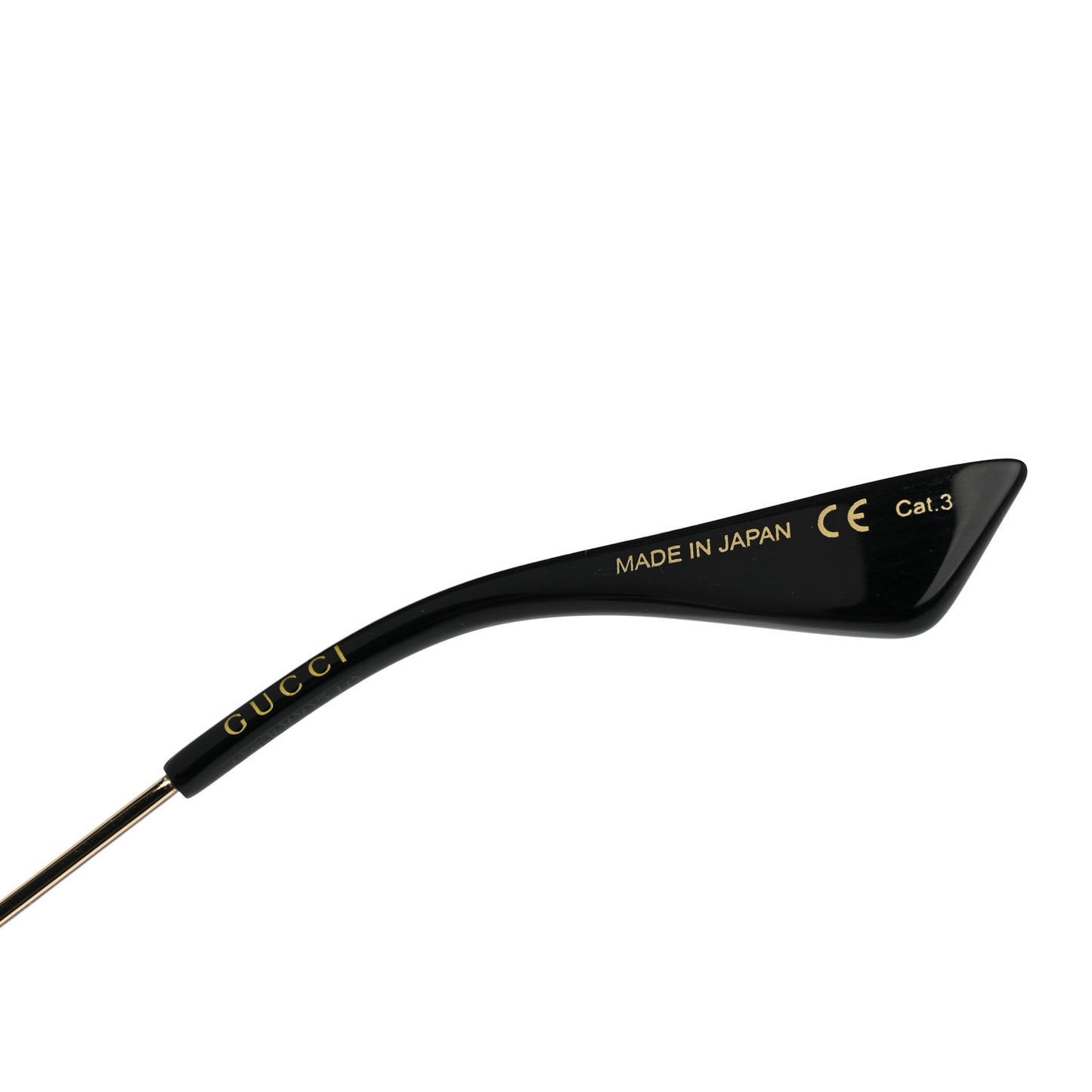 Metal Round Frame Sunglasses GG0061S Black