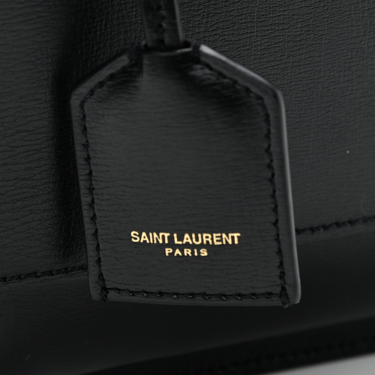 Saint Laurent Calfskin Medium Monogram Sunset Black 11 of 11