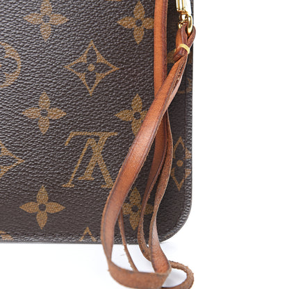 Louis Vuitton Monogram Neverfull MM GM Pochette Grenade 10 of 12