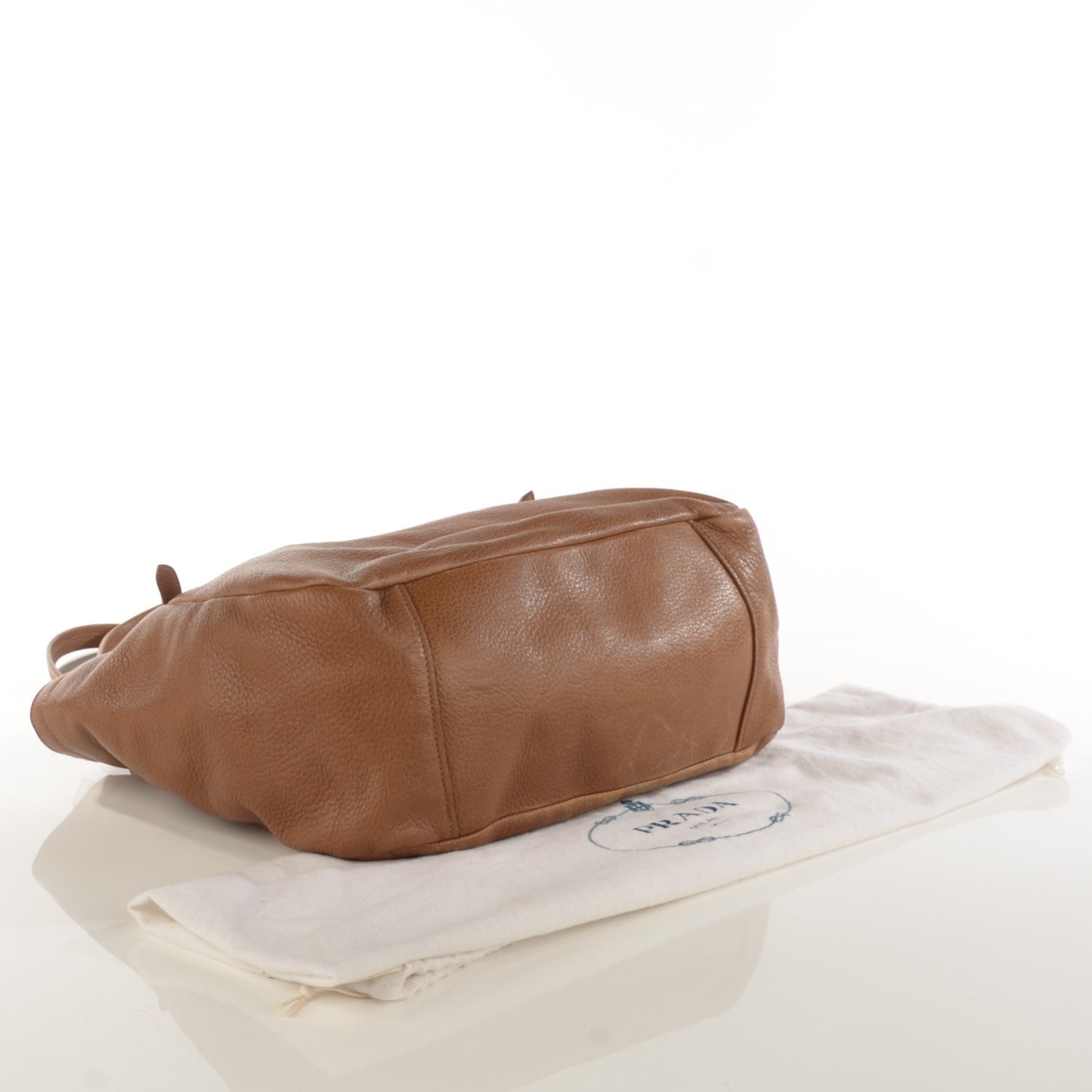 Prada Cervo Antik Tote Cammello 4 of 8