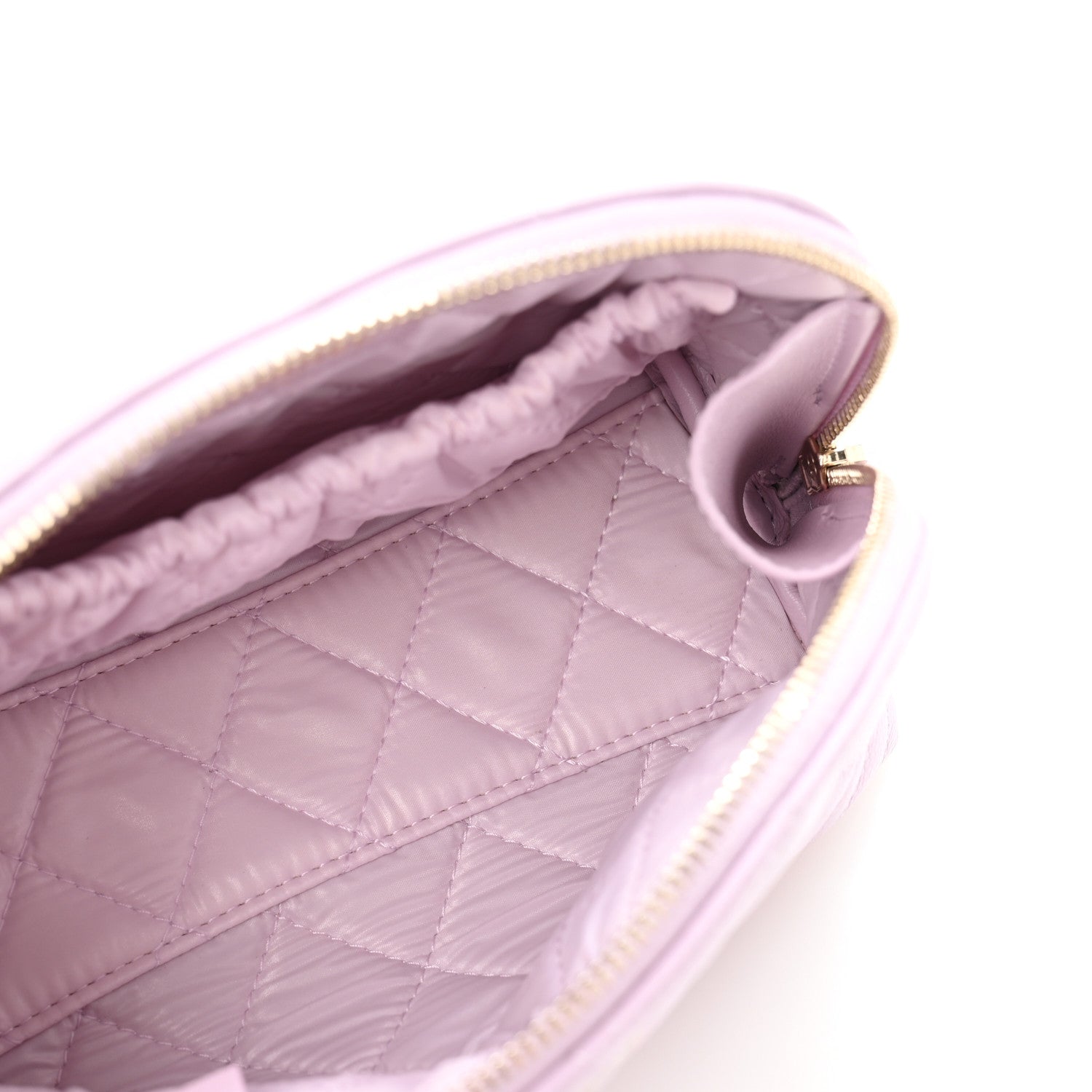 Chanel Caviar Quilted Cosmetic Case Light Purple 5 of 8