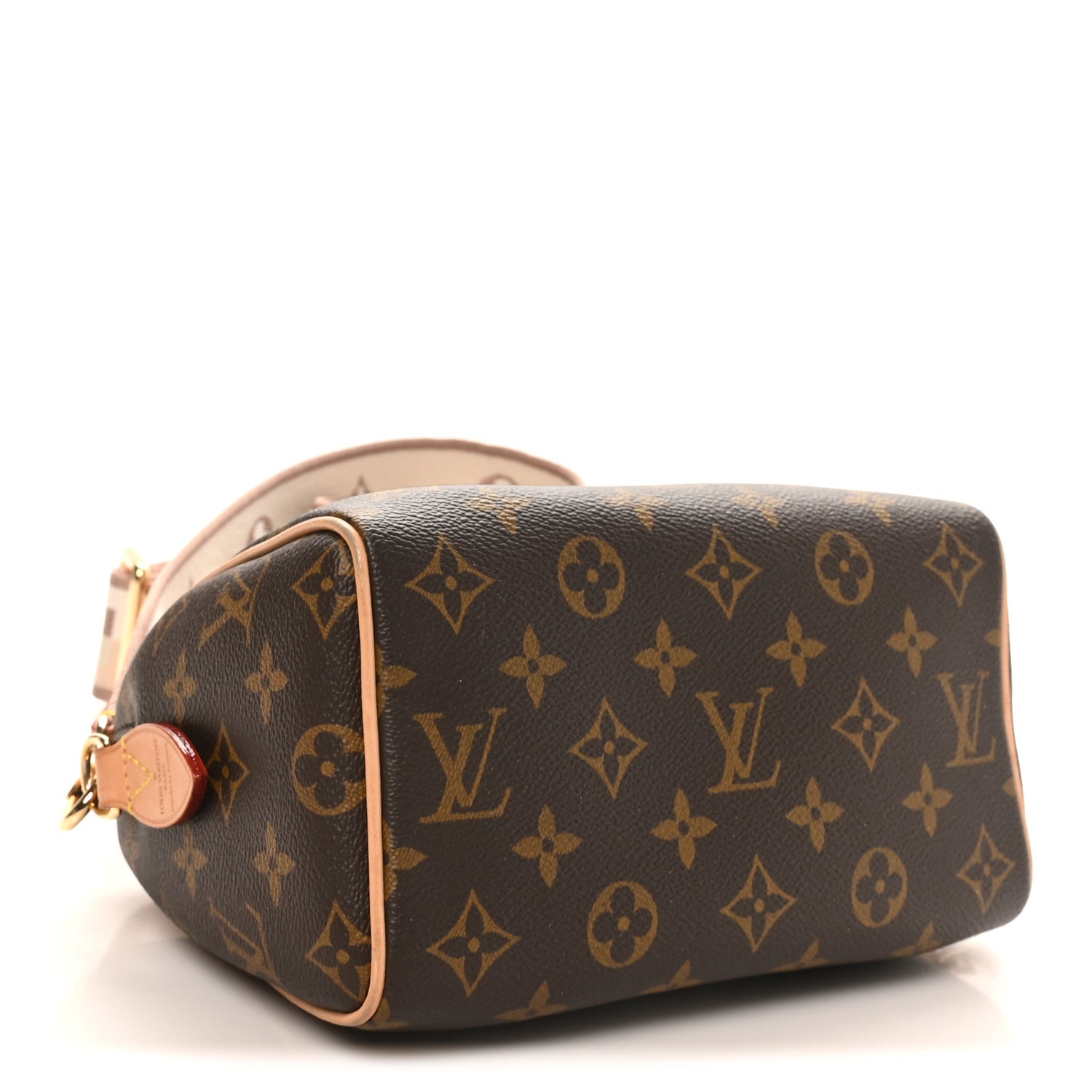 Louis Vuitton Monogram Speedy Bandouliere 20 Beige 4 of 10