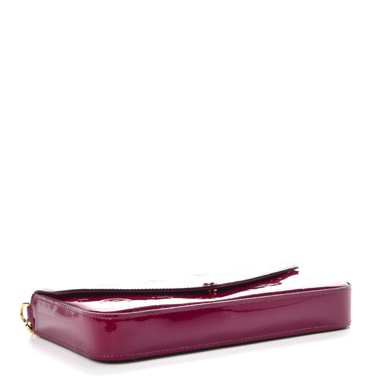 Vernis Felicie Chain Wallet Magenta