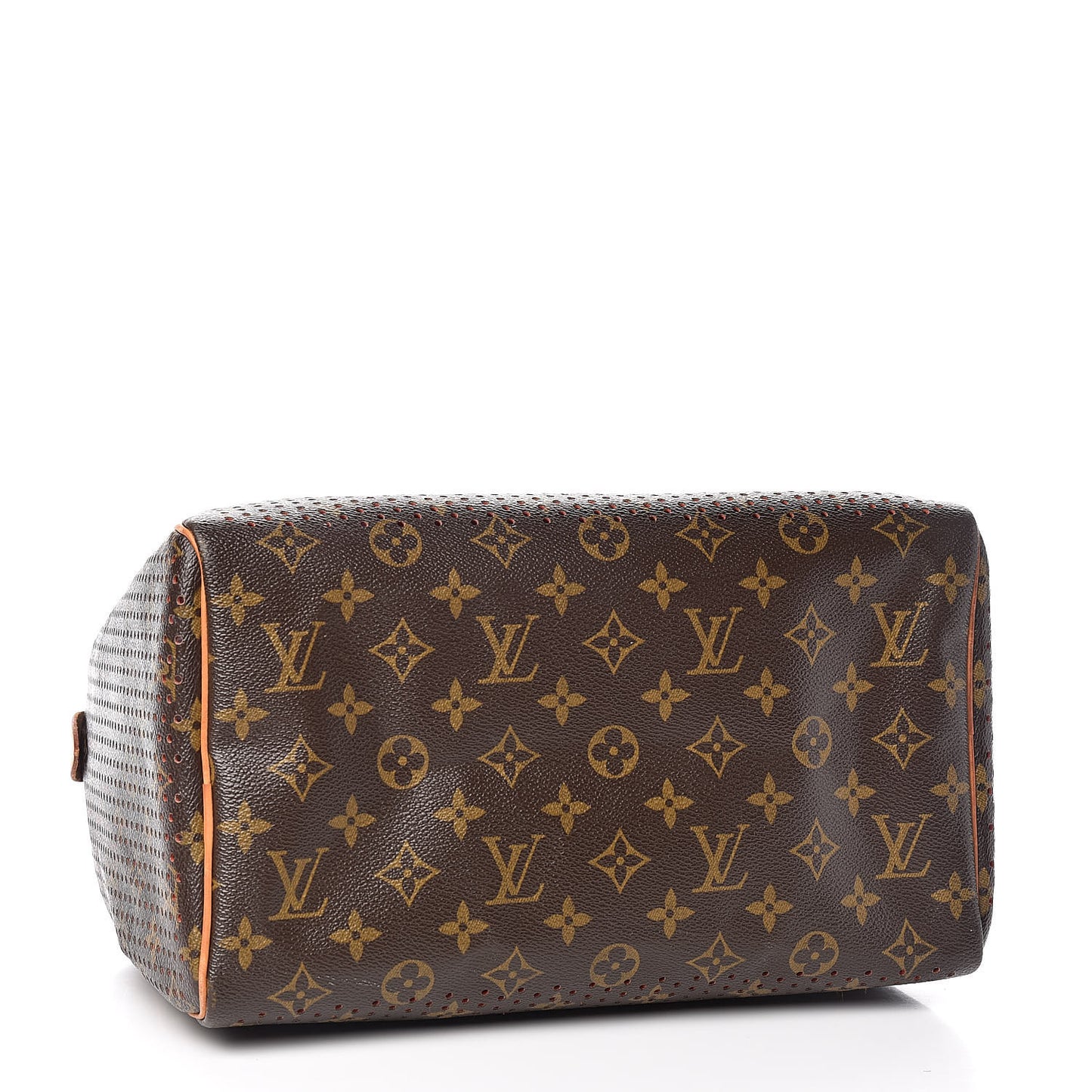 Monogram Perforated Speedy 30 Orange