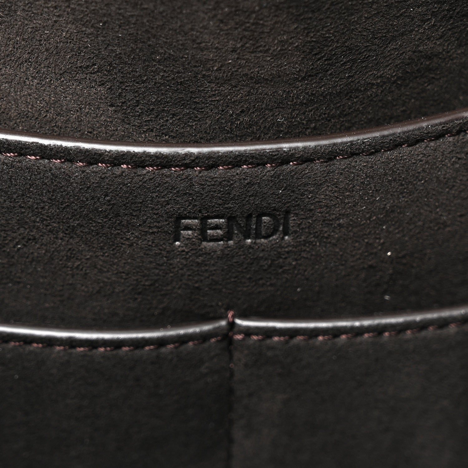 Fendi Vitello Grace Camoscio Medium Fendi Origami Plum 6 of 14
