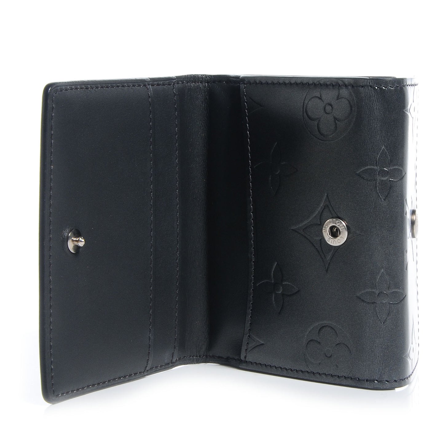 Mat Monogram Ludlow Wallet Black
